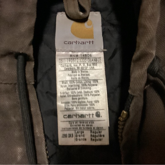 CARHARTT WORK JACKET. GREAT SHAPE. - Picture 4 of 4